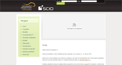 Desktop Screenshot of gepard.scio.cz