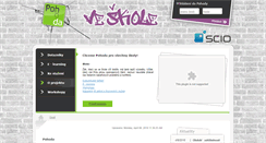 Desktop Screenshot of pohoda.scio.cz